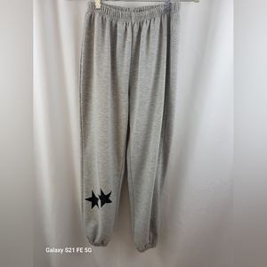 Gray Oversized Sweatpant/ Joggers Size Small
